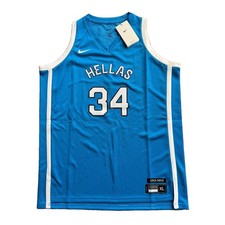 Nike Giannis Antetokounmpo Greece Hellas #34 Dri-FIT Jersey Youth XL 18-20 BNWT picture