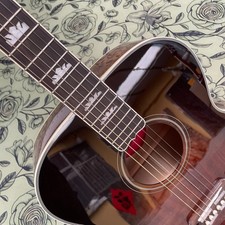 Brown Acoustic Guitar 6s Top Solid Spruce Rosewood Fingerboard w/EQ  picture