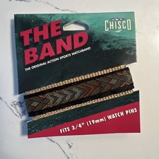 19 mm The Band Chisco Taos Nylon Sports Wrap Watch Band Vintage 90’s Y2K picture