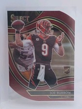 2020 Panini Select - Field Level Joe Burrow #346 Red Prizm Die-Cut (RC) picture