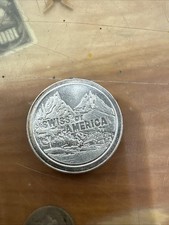 Vintage Draper Mint Swiss of America 2 oz .999 Fine Silver Round picture