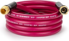 Garden Hose 5/8 in X 10 Ft, Heavy Duty Durable anti Kink Flexible Garden Water H picture