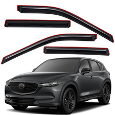 For 2017-2025 Mazda CX-5 In-Channel Window Visors Sun Rain Guard Vent Shade  picture