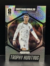 Panini Prizm 2026 Trophy Hunting Cristiano Ronaldo #17 Silver Prizm picture