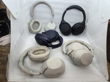 LOT OF 5 Sony Headphones FOR PARTS AND REPAIRS FAST  c picture