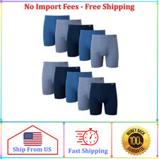 Hanes Men's Super Value Pack Covered Waistband Boxer Briefs 10 Pack picture