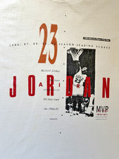 Vintage Nike Michael Jordan 23 T Shirt XL Made USA 90s MVP Bulls Basketball picture