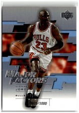 2003-04 Upper Deck Finite #243 Michael Jordan Major Factors #/1000 picture