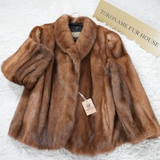 SAGA ROYAL MINK Jacket Demi Buff Mink - Genuine Vintage Fur From Japan picture