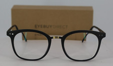 Eyebuydirect Lyric Black L 51-21-140 Square Eyeglasses FRAMES ONLY picture
