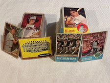 1962 & 1963 Topps BASEBALL - PICK YOURS - $1.32 Combined Flat Rate Shipping picture
