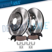 Front Brake Rotors + Brake Pads for Honda CR-V Prelude Acura Integra Legend RL picture