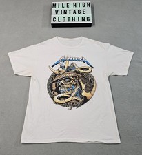 Metallica Shirt Men’s M Vintage Heavy Metal Thrash Rock Band Music Tee Scary Guy picture