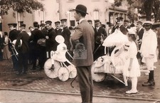 Baby Parade Band Circleville Ohio OH 1914 RPPC Photo Postcard COPY picture