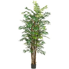 Nearly Natural 7-ft Bamboo Palm Artificial Tree picture