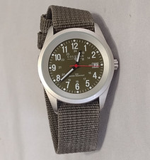 Men's COLEMAN Military Watch Water-Resistant w/ New Battery - Works Great e77 picture