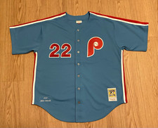 Philadelphia Phillies Mitchell and Ness Mike Schmidt 1972 RC jersey 3 XL SCARCE picture