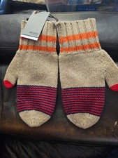 Jack Spade Men's wool mittens high end classic New with tags unworn warm picture