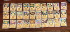 Full Set 30/30 of 30th Anniversary Pokémon TCG Pokémon Pikachu Set picture