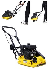 Plate Compactor Plate Tamper 2.5HP Walk-Behind Rammer 80CC Engine Gas Powered picture