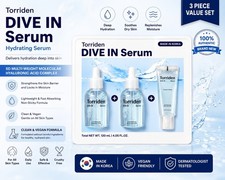 Torriden DIVE-IN Low-Molecular Hyaluronic Acid Serum Set 120ml/4.05oz AUTHENTIC picture