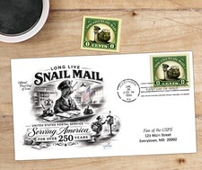 Snail Mail - Faux-FDC   Artistamp/Cinderella/ArtCraft - w/extra faux stamp picture