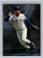 1996 Fleer: # 87 Metal Universe Derek Jeter Yankees picture