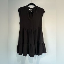 DKNY Black Tiered Dress picture