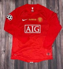 Cristiano Ronaldo 7 2008 UCL Final Manchester United Nike Long Sleeve Jersey picture