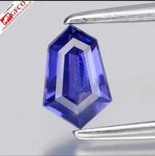 GFCO CERTIFIED 0.54ct Natural Violetish Blue Sapphire I Sri Lanka - No Heat picture