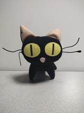 Trigun Kuroneko-sama Plush Black Cat 7” 2003 Tokuma No Tag picture