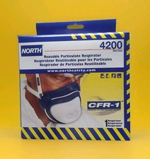(Case of 10)🔥NEW North by Honeywell 4200L CFR-1 Respirator NIOSH N95 Half Mask picture