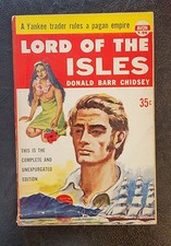 Lord Of The Isles Donald Barr Chidsey Avon T-96 1954 Vintage Adventure PB picture
