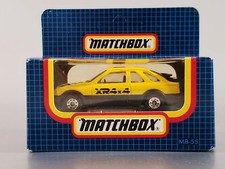 Vintage Matchbox MB55 Ford Sierra XR4i / 1988 / Unpunched Blue Grid Window Box picture