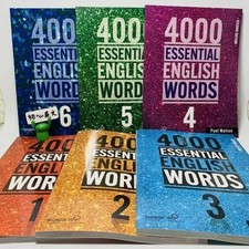 6 Books/Set New 4000 Essential English Words 1 - 6 Core Vocabulary Textbook New picture