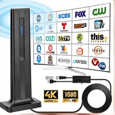 8000 Miles Upgraded TV Digital Antenna HDTV Amplified HD 1080P 4K Long Range picture