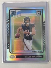 2024 Optic Holo Prizm Caleb Williams #201 Chicago Bears Rookie Card RC picture