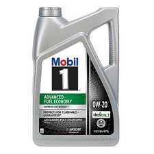 Mobil 1 5 qt. 0W-20 Advanced Fuel Economy Full Synthetic Motor Oil picture