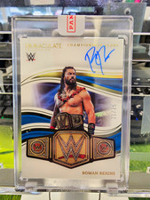 Panini 2023 Immaculate WWE Roman Reigns Auto Championship Glory CG-RRS 21/25  picture