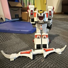 1994 Bandai Mighty Morphin Power Rangers White Tigerzord w/ Tiger Saber Vintage” picture