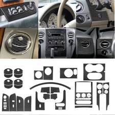 29Pcs For Ford F-150 FX4 2004-08 Carbon Fiber Full Interior Kit Set Cover Trim picture