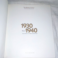 Time-Life Books This Fabulous Century 1930-1940 Hardcover 1969 Illustrated picture