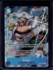 ONE PIECE OP16 BUGGY CARD OP16-048 ALT ART SR ENGLISH NICE picture