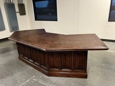 Very Large Solid Wood Executive Desk owned by John Bianchi picture