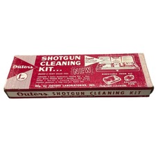 Vintage Outers Shotgun Cleaning Kit No. 478 16 Gauge Red Tin Gunslick Box picture