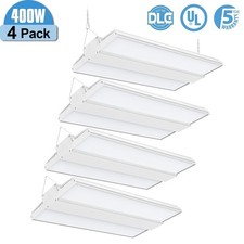 4X 400W LED Linear High Bay Light, 60000LM Commercial Shop Lights Fixture 5000K picture