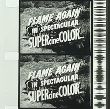 16mm SUPER CINECOLOR 1952 INDIAN UPRISING George Montgomery Trailer Movie Film picture