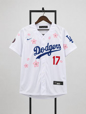 S-2XL Shohei Ohtani #17 2026 Tokyo Series Cherry Blossom Stitched Dodger Jersey picture
