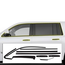 Fits Cadillac Escalade 2015-2020 Side Window Chrome Delete Decal Blackout Vinyl picture