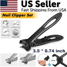 Extra Large Toe Nail Clippers For Thick Hard Nails Cutter Heavy Duty Stainless picture
